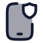 Mobileprotection icon with duotone rounded style
