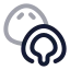 Mochi icon with twotone rounded style