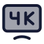 Moderntvk icon with duotone standard style