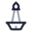Monas icon with twotone rounded style