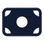 Money icon with solid standard style