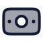 Money icon with duotone rounded style