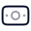 Money icon with twotone rounded style
