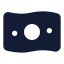 Money icon with solid standard style