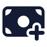 Money Add 01 icon preview