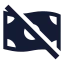 Moneynotfound icon with solid sharp style