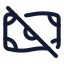 Moneynotfound icon with stroke rounded style
