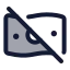 Moneynotfound icon with duotone standard style