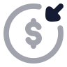 Money Receive Circle icon preview