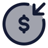 Money Receive Circle icon preview