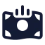 Moneyreceiveflow icon with solid standard style