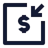 Money Receive Square icon preview
