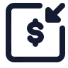 Money Receive Square icon preview