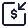 Money Receive Square icon preview