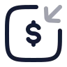 Money Receive Square icon preview