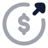 Money Send Circle icon preview