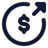 Money Send Circle icon preview