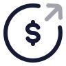 Money Send Circle icon preview