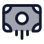 Moneysendflow icon with duotone standard style