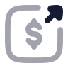Money Send Square icon preview