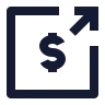 Money Send Square icon preview