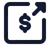 Money Send Square icon preview