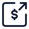 Money Send Square icon preview