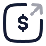 Money Send Square icon preview
