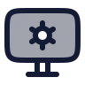Monitor Cog icon preview