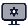 Monitor Cog icon preview