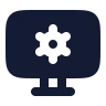 Monitor Cog icon preview