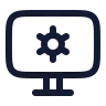 Monitor Cog icon preview