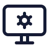 Monitor Cog icon preview