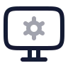 Monitor Cog icon preview