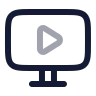 Monitor Play icon preview