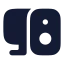 Monitorspeaker icon with solid rounded style