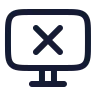 Monitor X icon preview