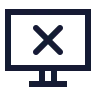Monitor X icon preview