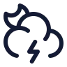 Moon Cloud Angled Zap icon preview
