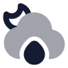 Moon Cloud Big Rain icon preview