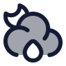 Moon Cloud Big Rain icon preview