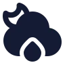 Moon Cloud Big Rain icon preview