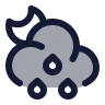 Moon Cloud Mid Rain icon preview