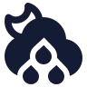 Moon Cloud Mid Rain icon preview