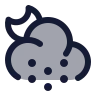 Moon Cloud Snow icon preview