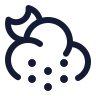 Moon Cloud Snow icon preview