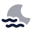 Moonslowwind icon with bulk rounded style
