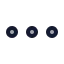 Morehorizontalcircle icon with duotone rounded style
