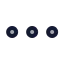 Morehorizontalcircle icon with duotone standard style