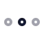 Morehorizontalcircle icon with twotone rounded style